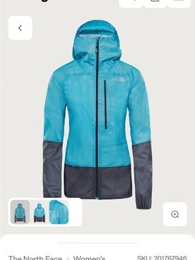 Like new The North Face Summit Series L5 Ultralight storm jacket windbreaker